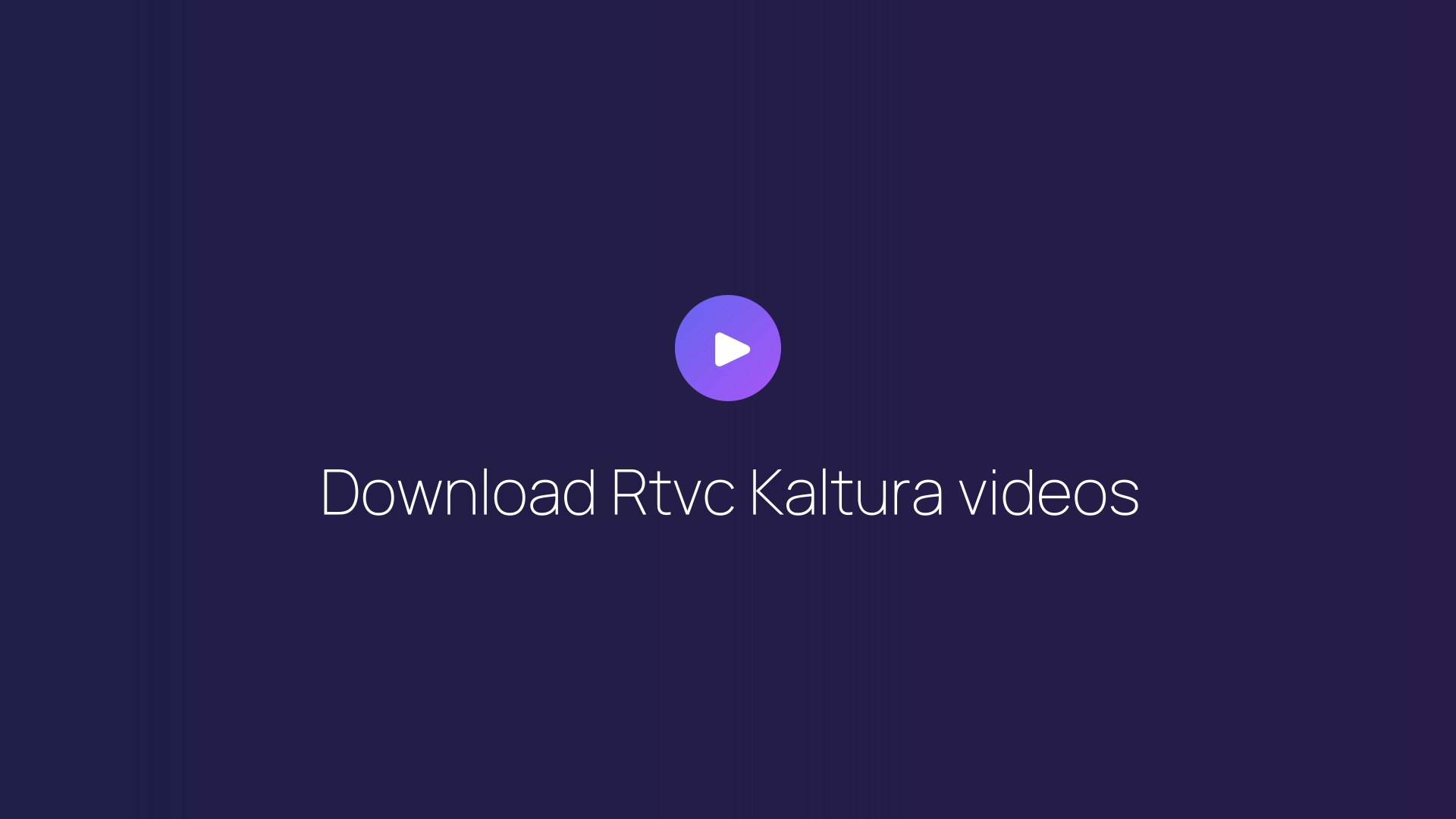 Download Rtvc Kaltura videos featured image