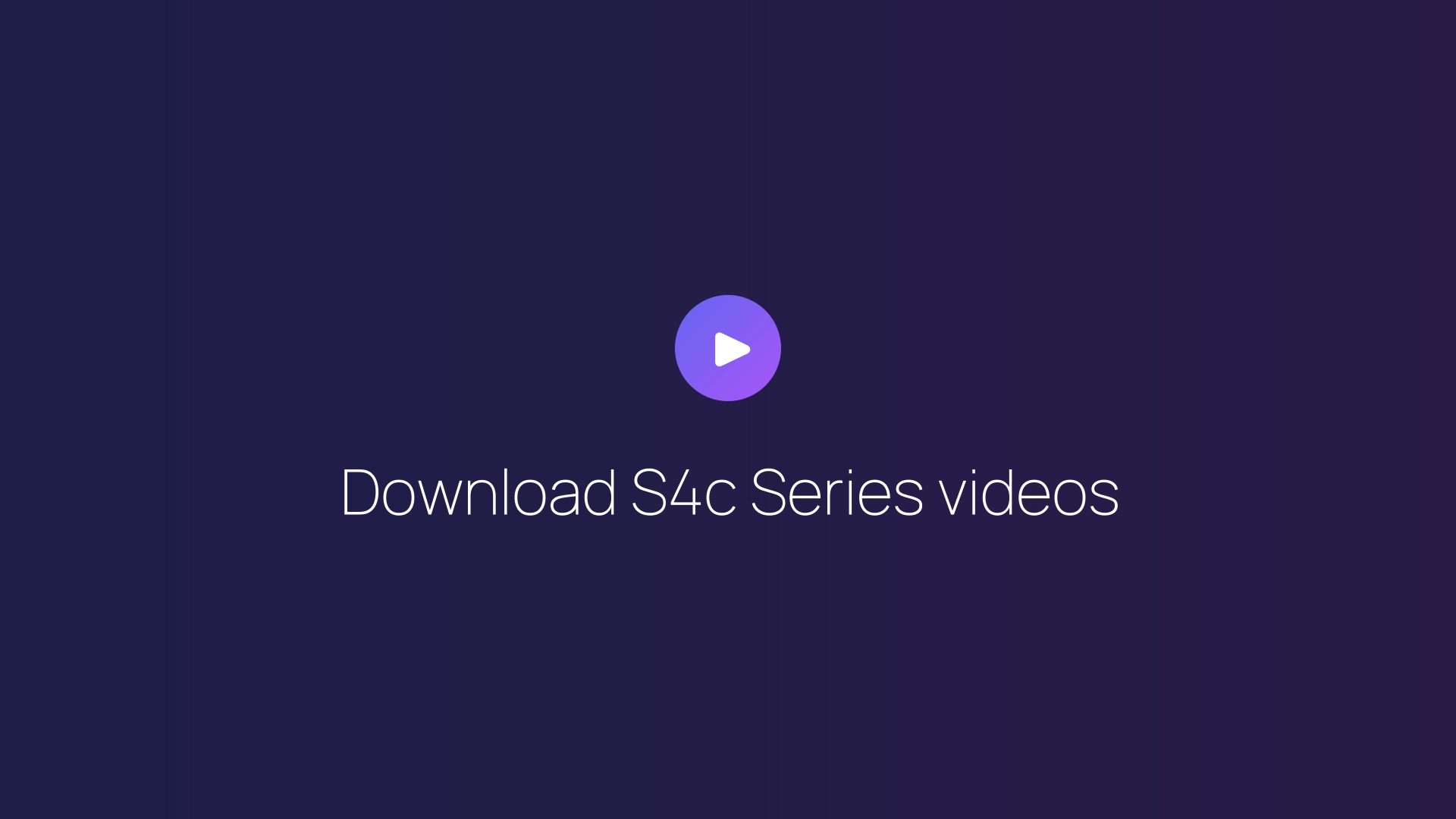 Download S4c Series videos featured image