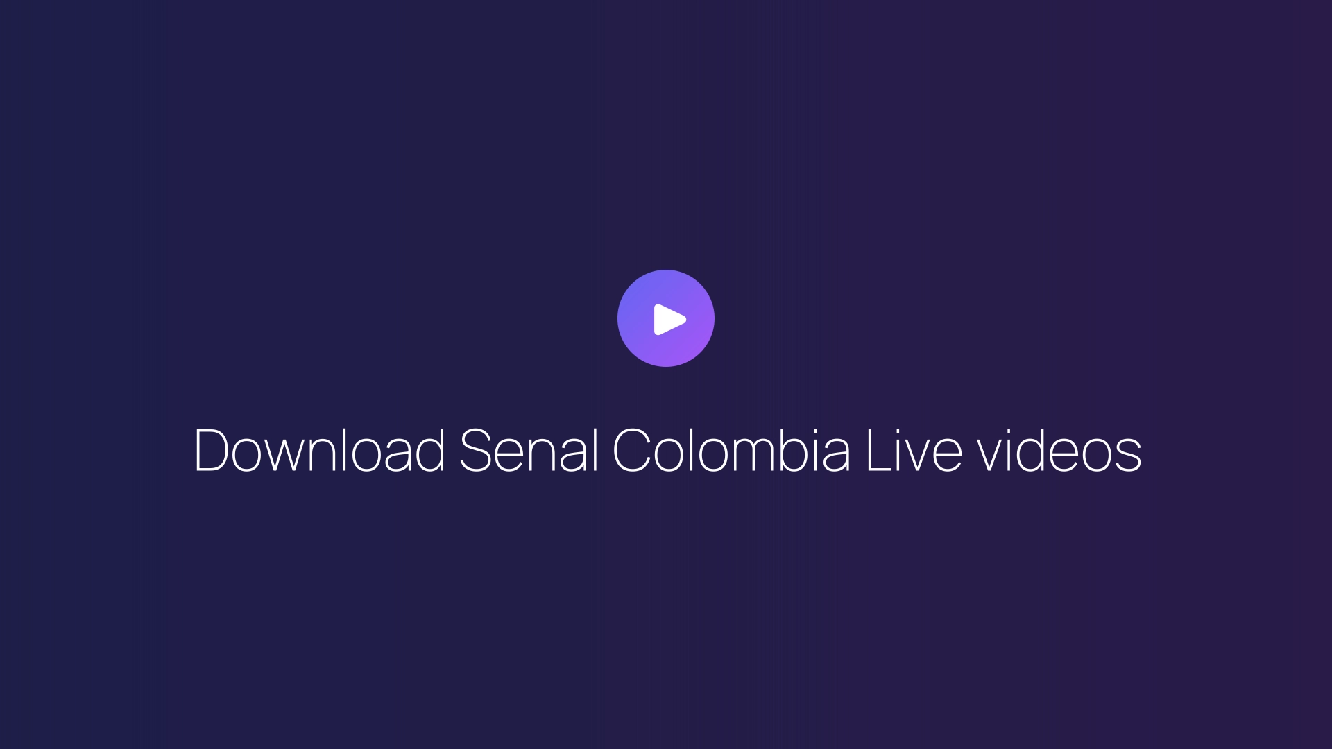 Download Senal Colombia Live videos featured image