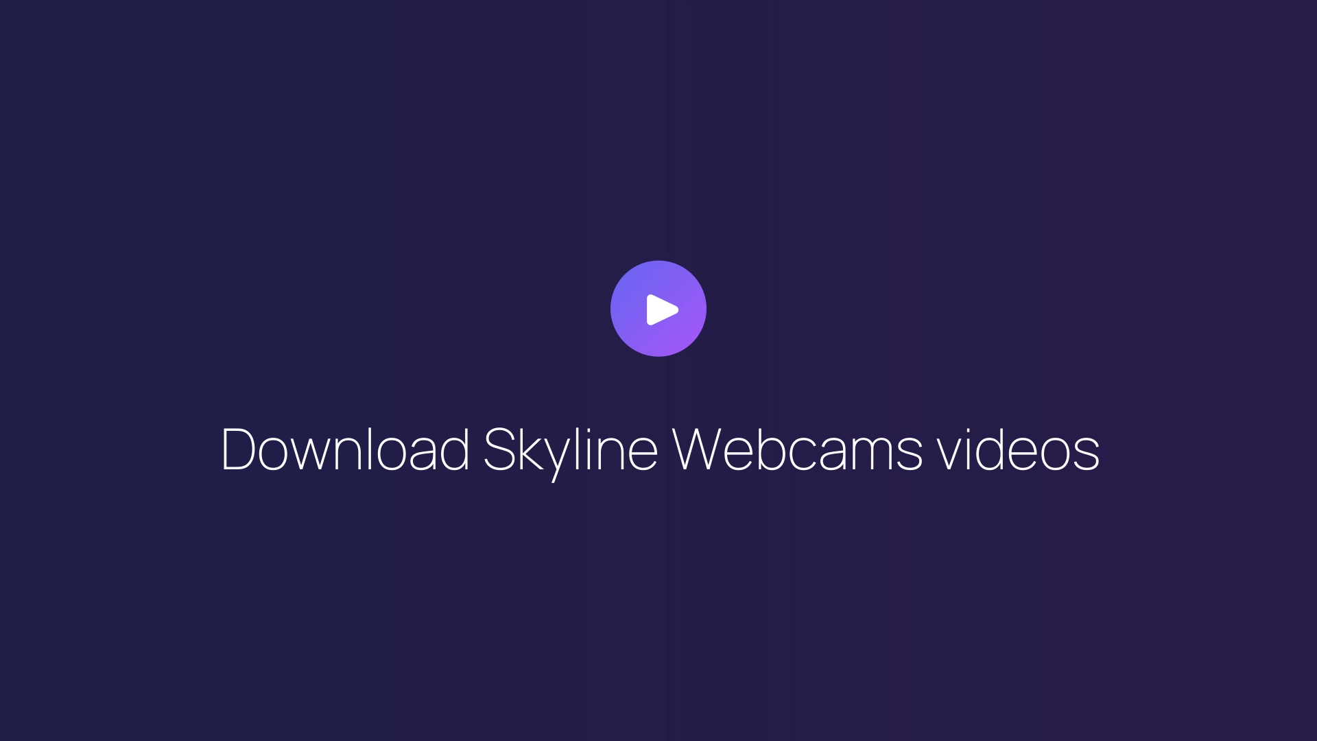 Download Skyline Webcams videos featured image