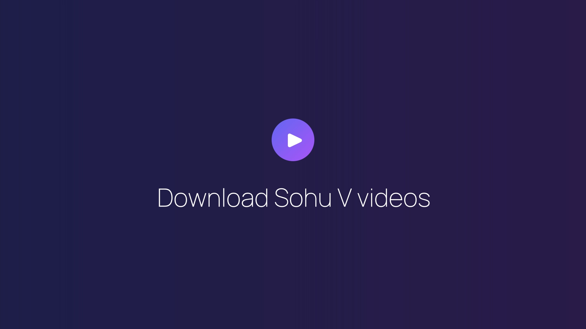 Download Sohu V videos featured image