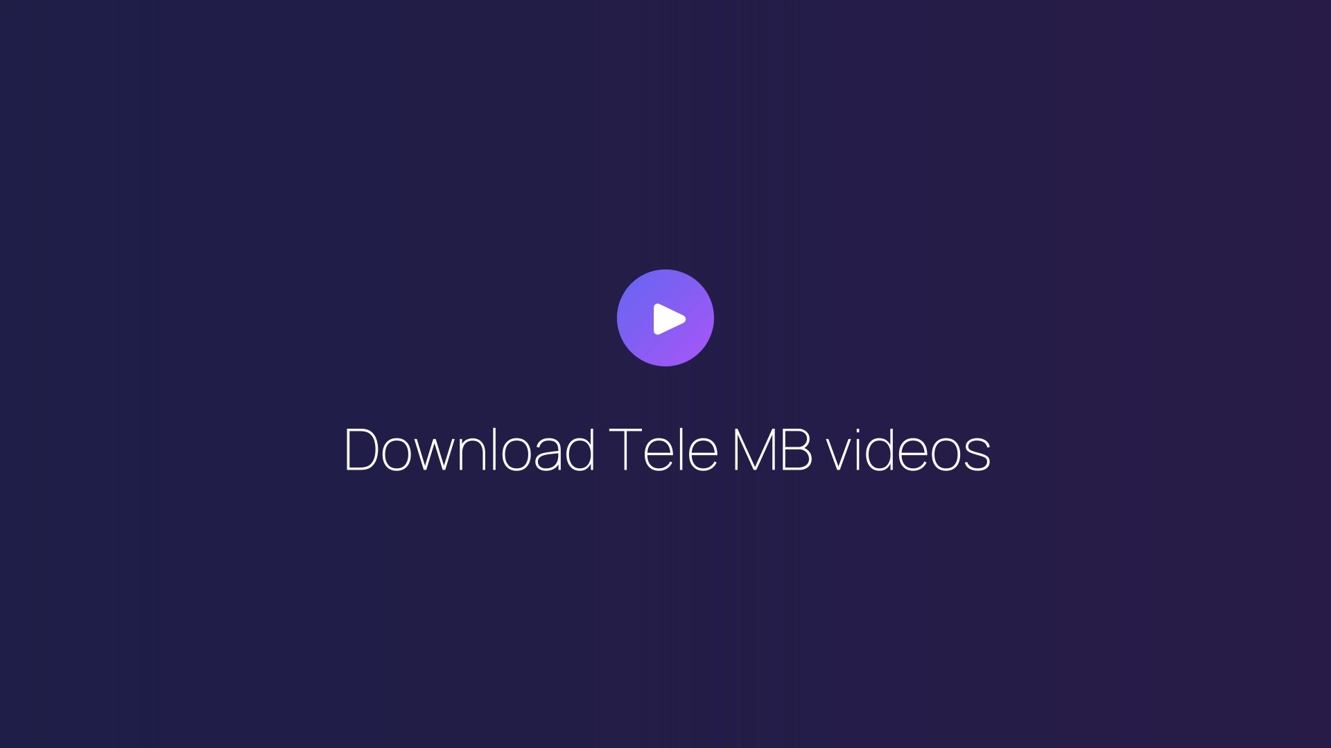 Download Tele MB videos featured image