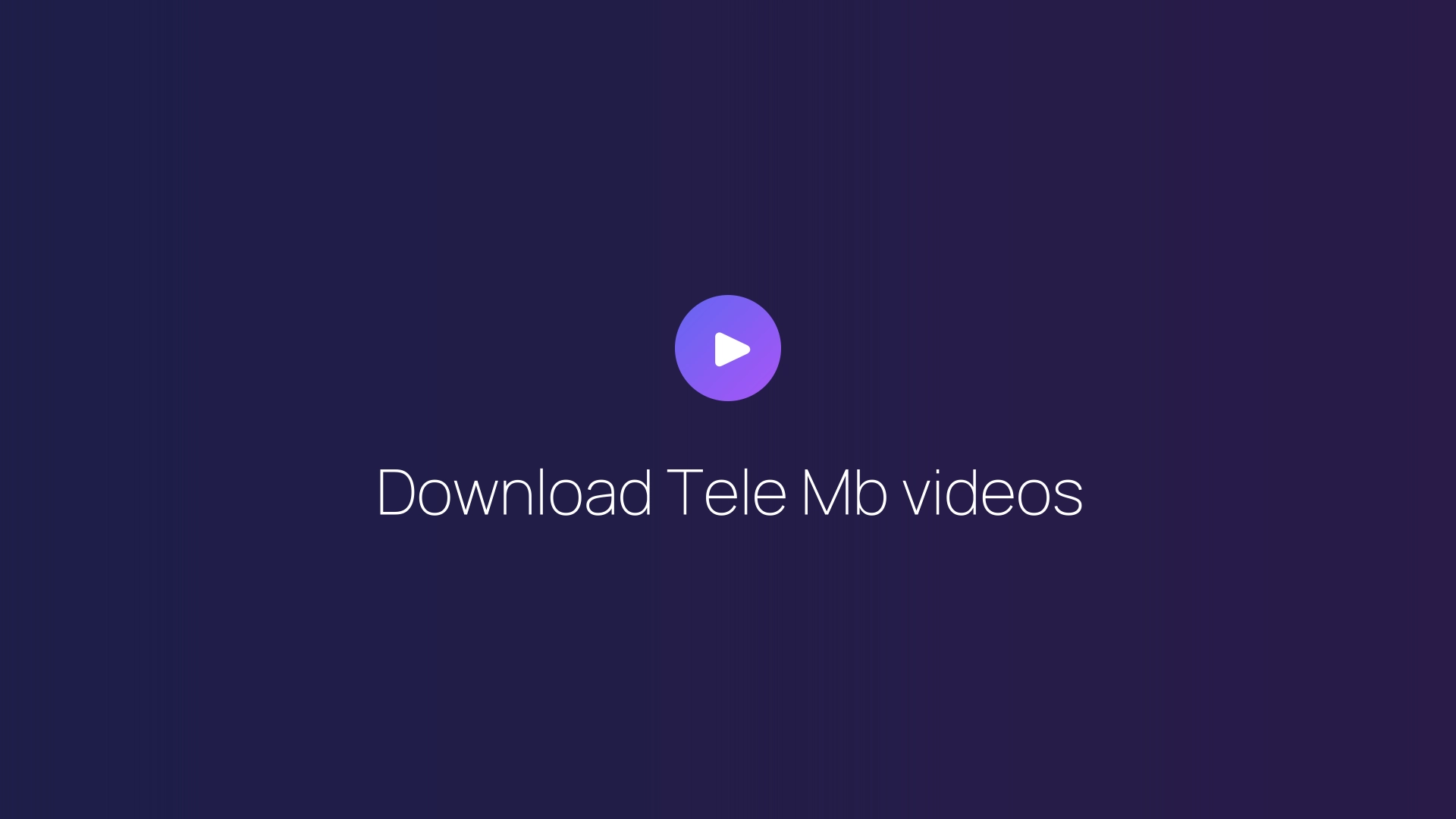 Download Tele Mb videos featured image