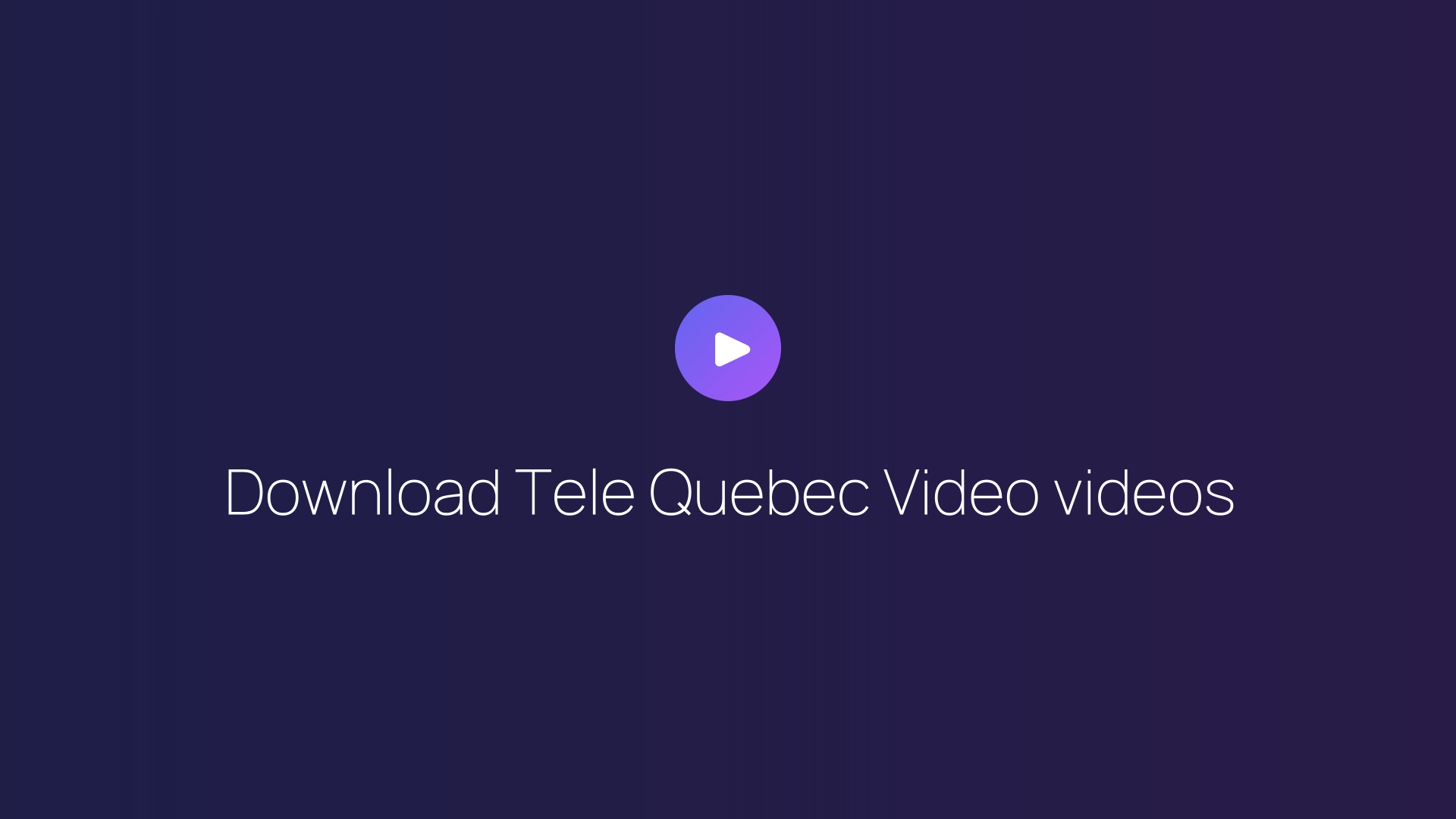 Download Tele Quebec Video videos featured image