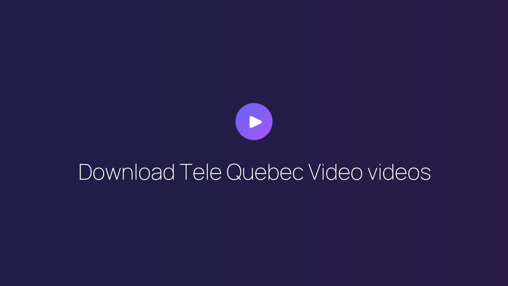 Download Tele Quebec Video videos guide