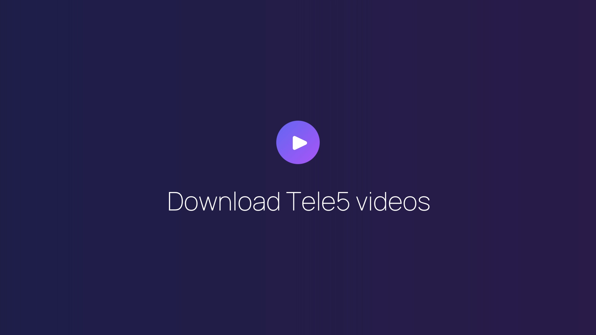 Download Tele5 videos featured image