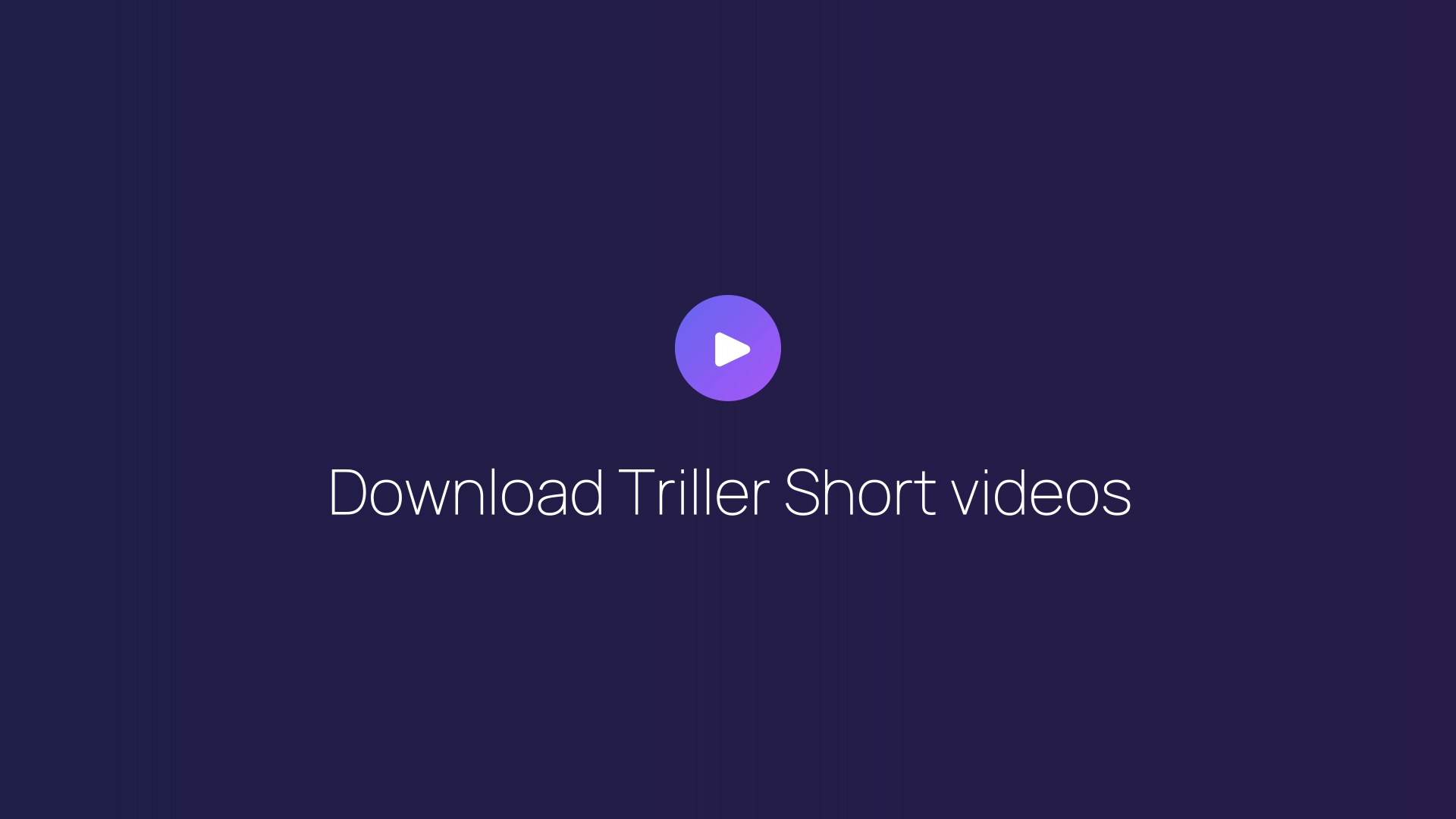 Download Triller Short videos featured image