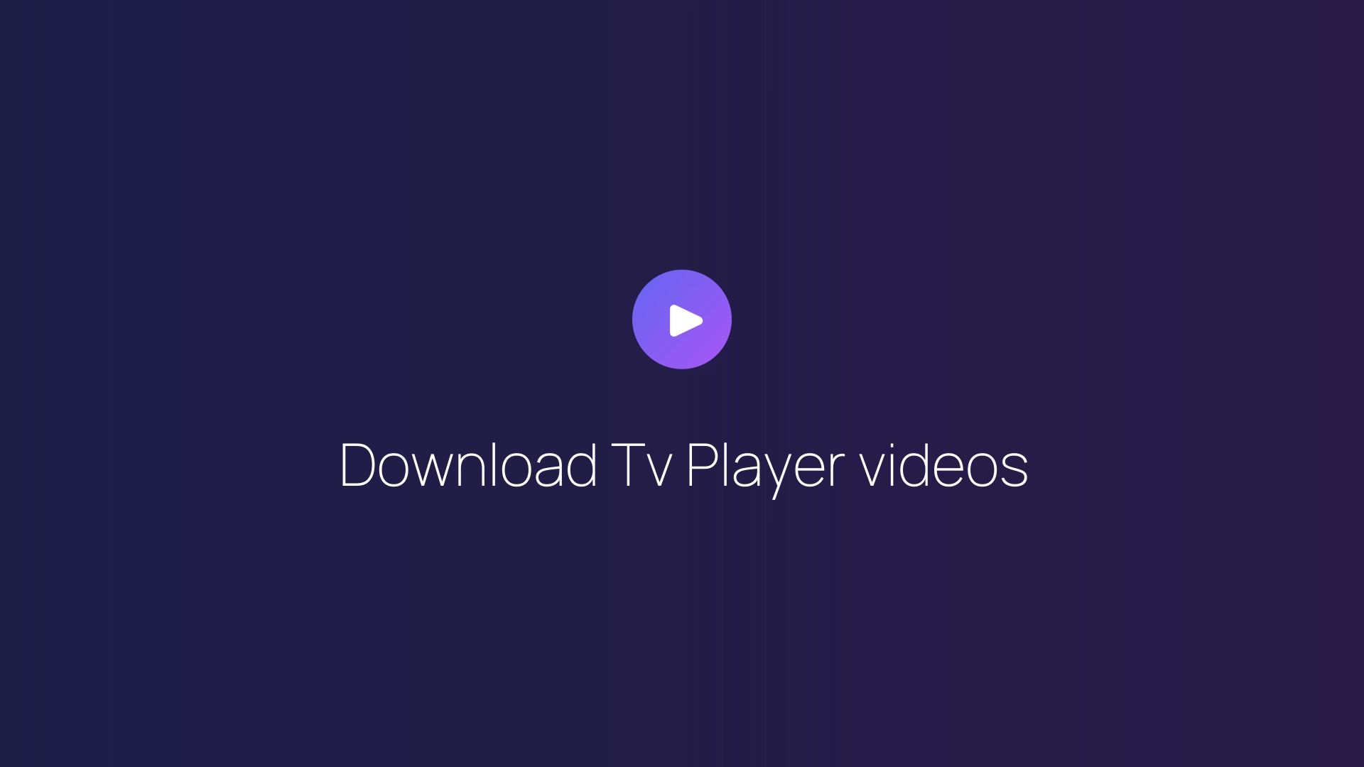 Download Tv Player videos featured image