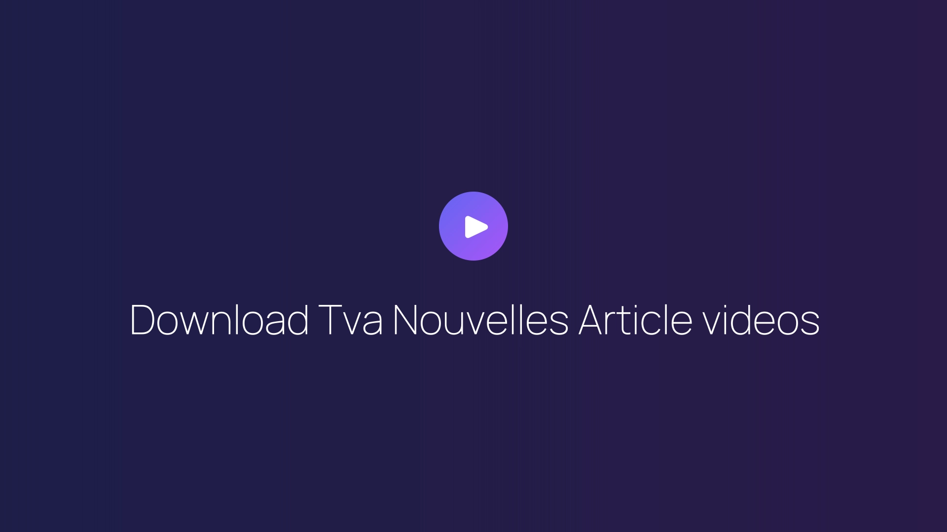 Download Tva Nouvelles Article videos featured image