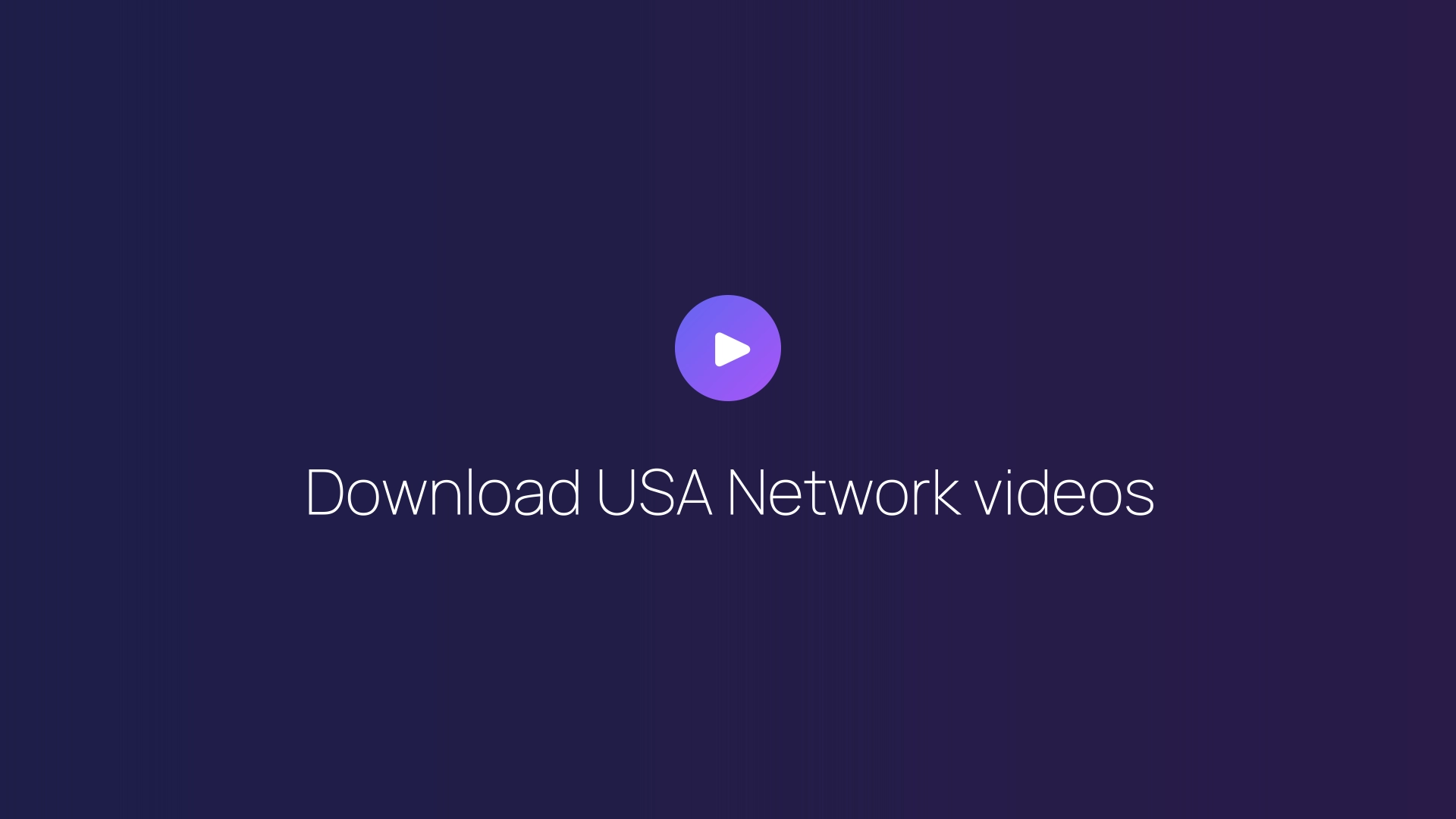 Download USA Network videos featured image