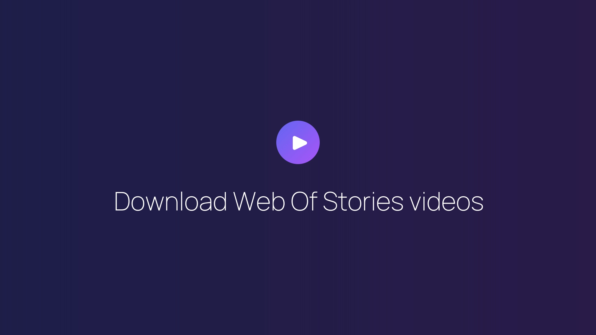 Download Web Of Stories videos guide