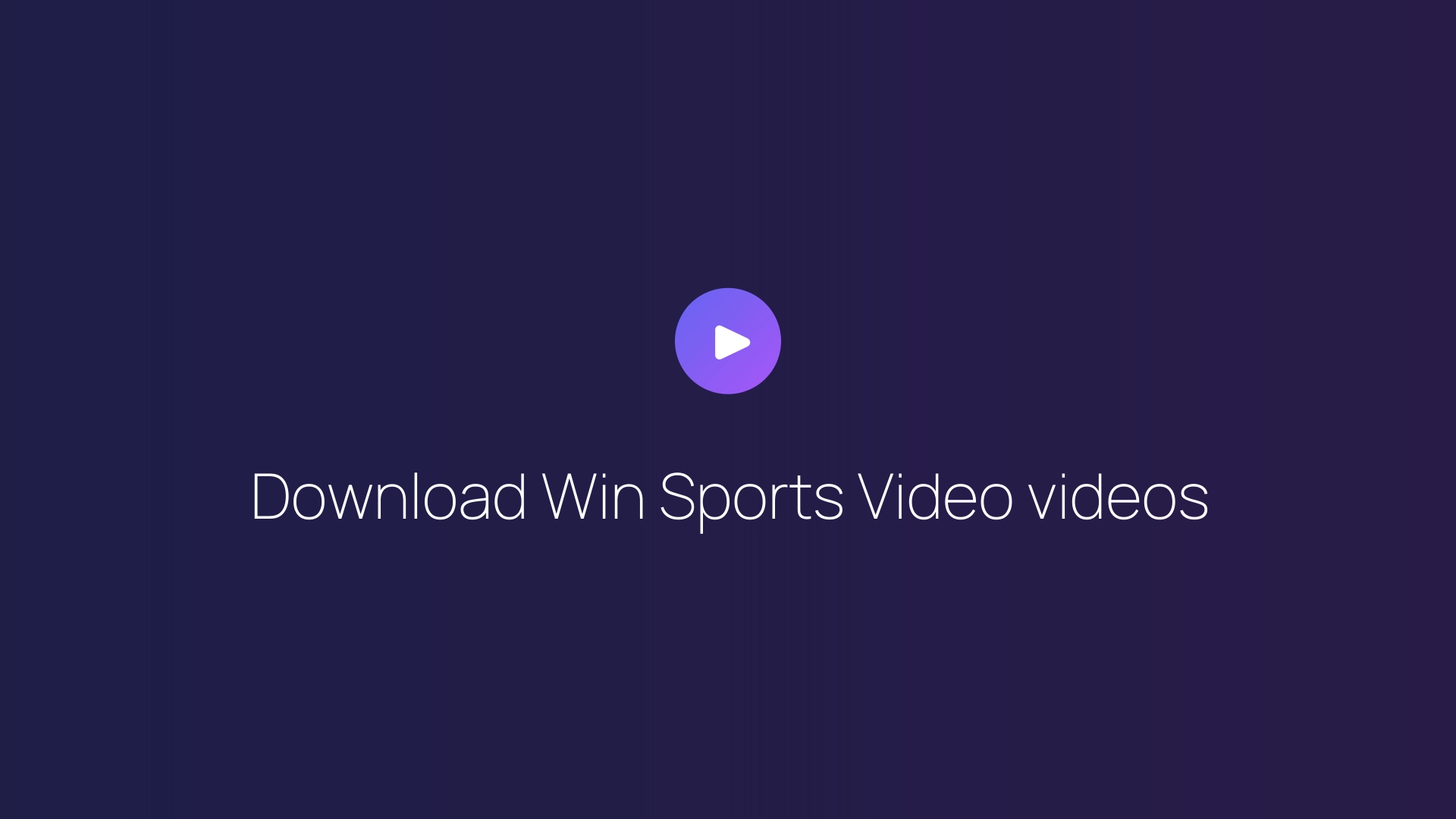 Download Win Sports Video videos featured image