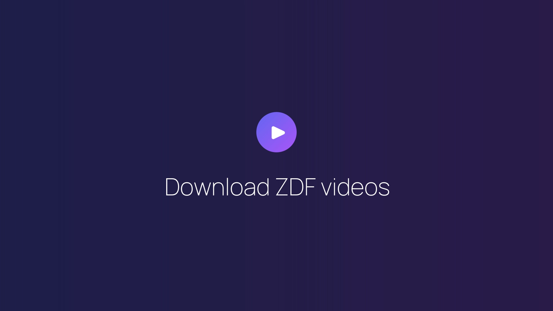 Download ZDF videos featured image