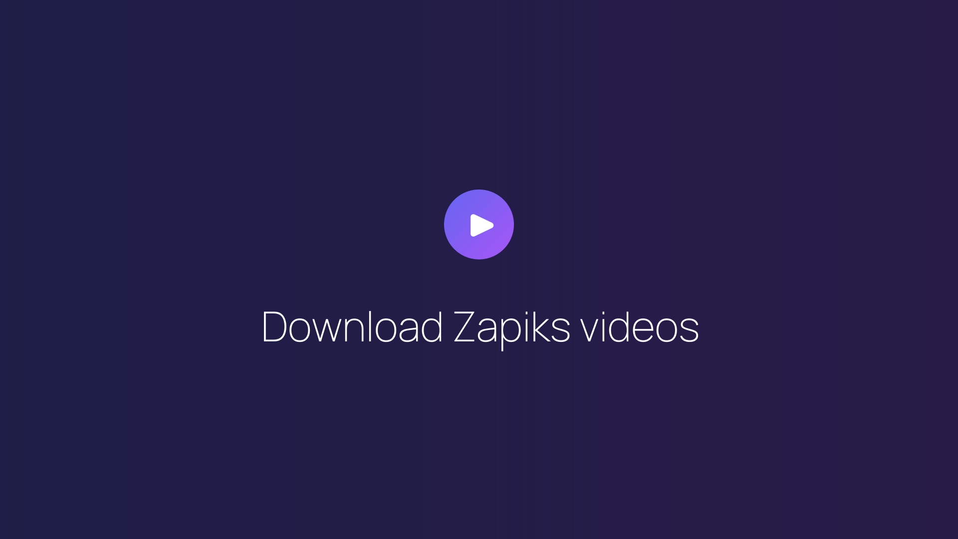 Download Zapiks videos featured image