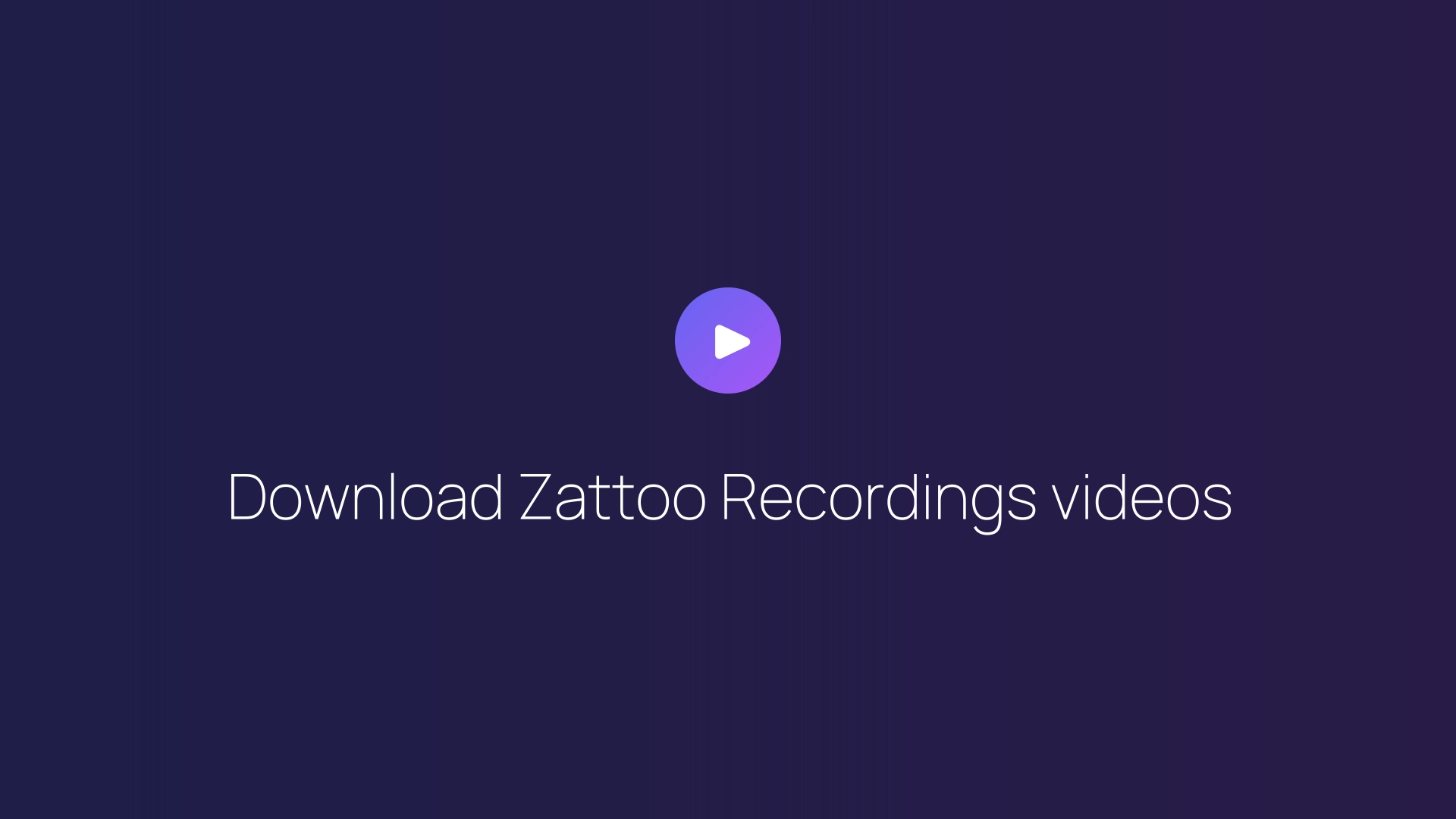 Download Zattoo Recordings videos featured image