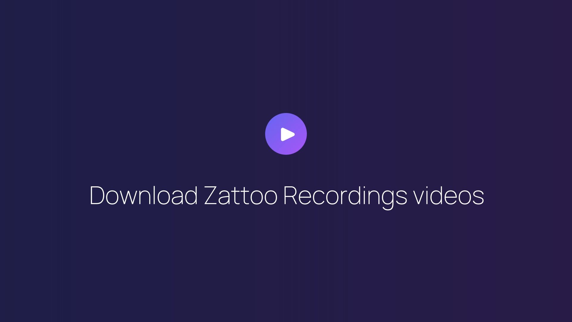 Download Zattoo Recordings videos featured image