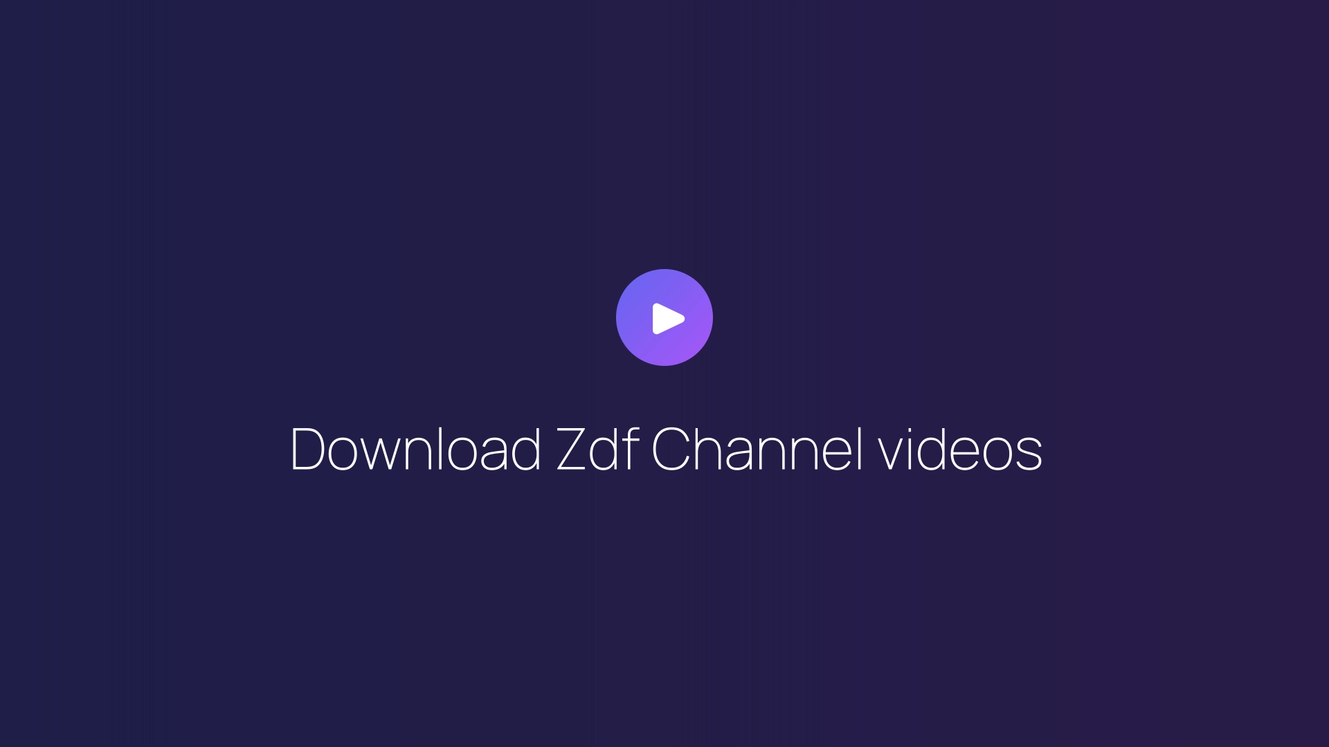 Download Zdf Channel videos featured image