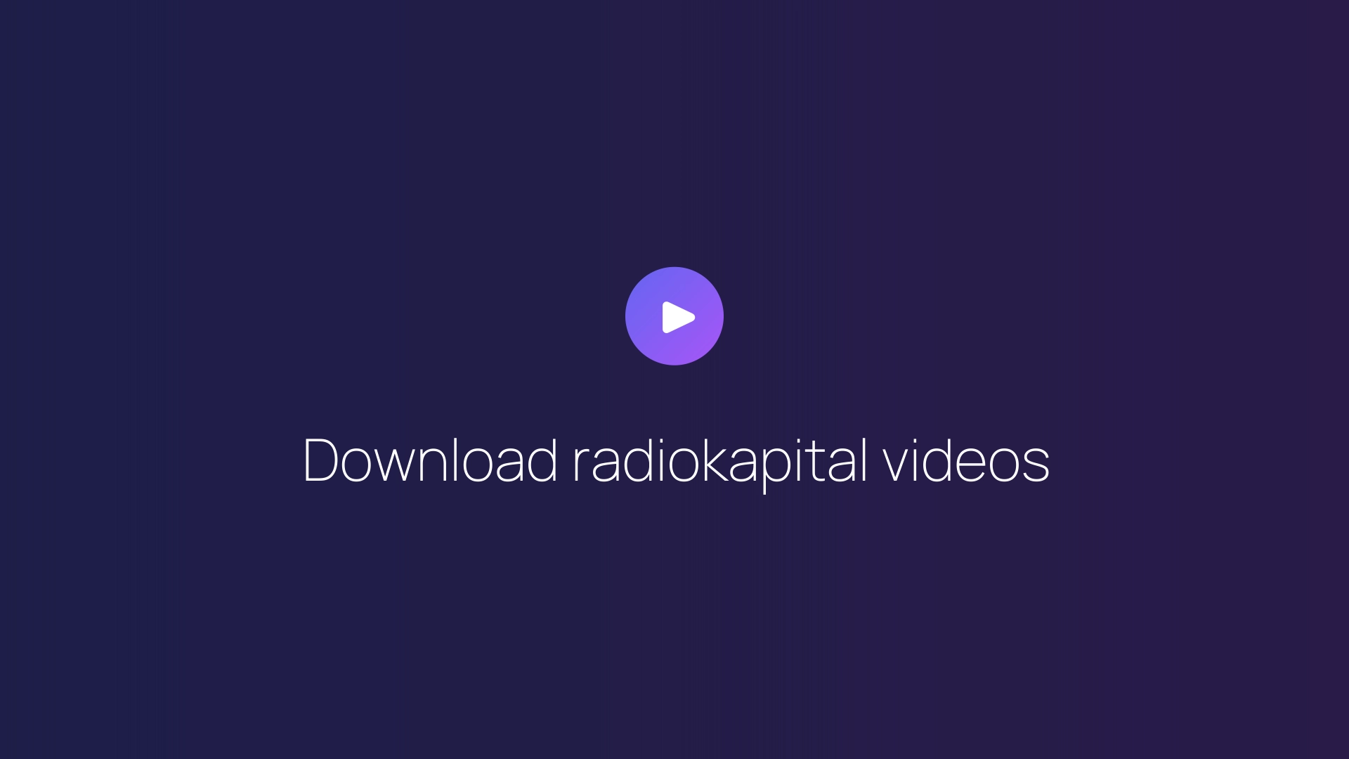 Download radiokapital videos featured image