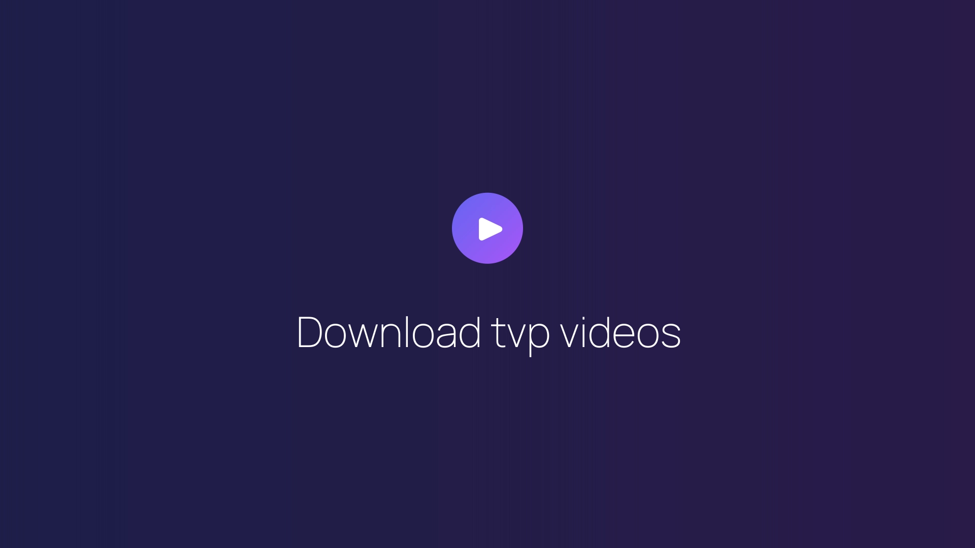 Download tvp videos featured image