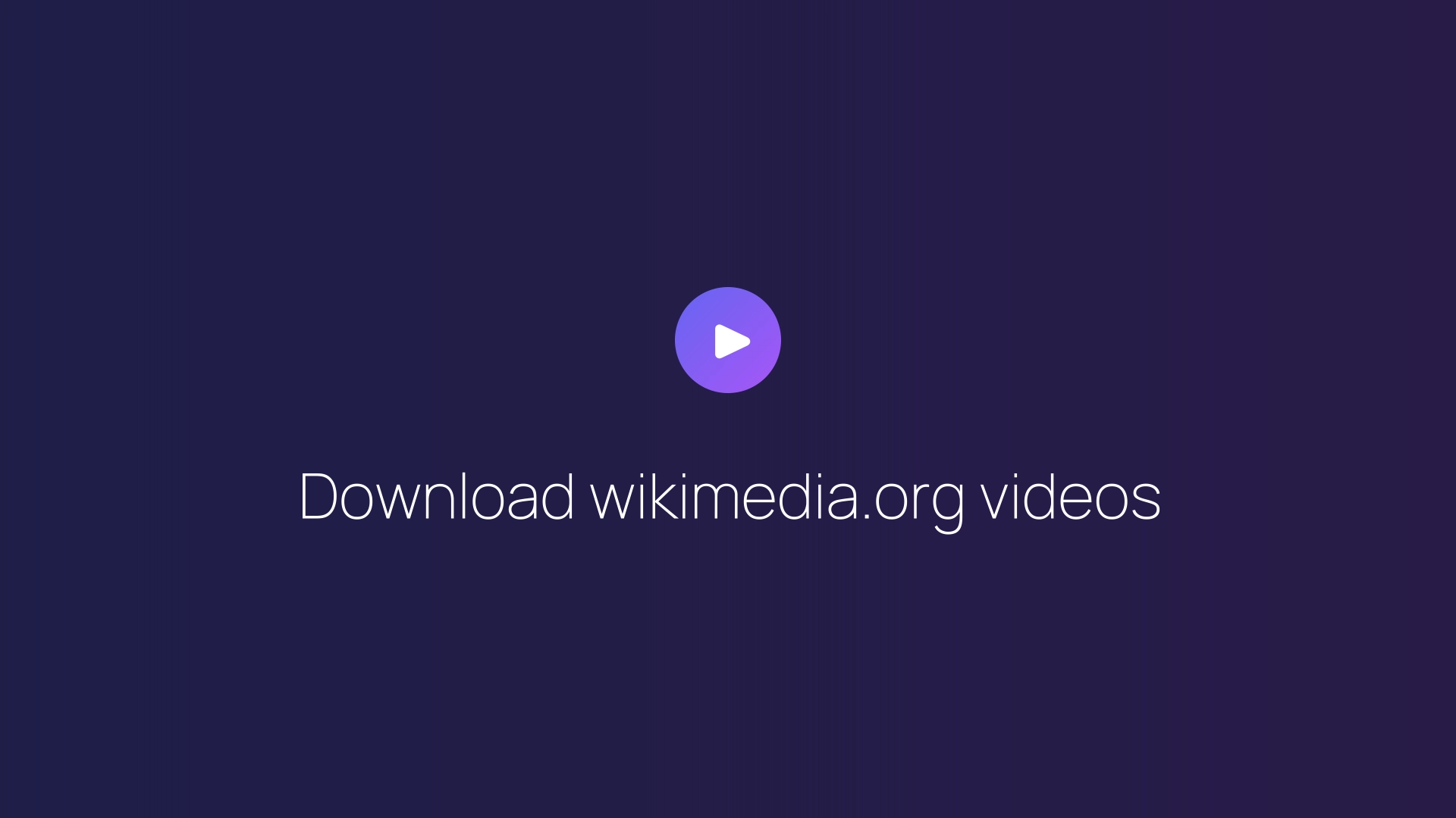 Download wikimedia.org videos featured image