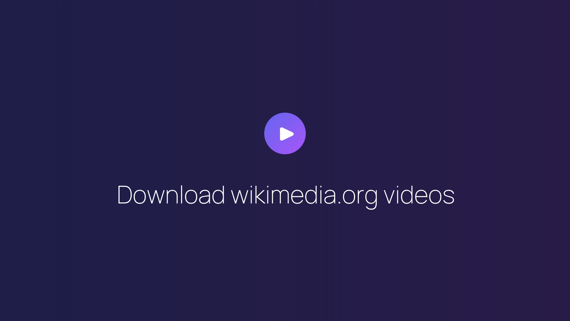 Download wikimedia.org videos featured image
